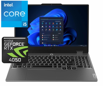 Ноутбук (2024) для гейминга Lenovo LOQ-15 i5-12450HX/ 32GB / 512GB/ Win11x Licensed/ RTX4050 / 15,6" 144Hz