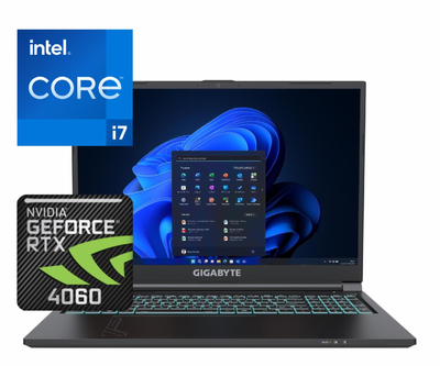 Ноутбук (2024) для гейминга Gigabyte G6 KF i7-13620H/ 32GB / 1TB/ RTX4060 / 16" 165Hz