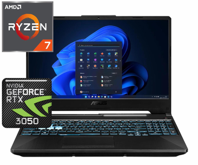 Ноутбук (2024) для гейминга ASUS TUF Gaming A15 Ryzen 7 7435HS/ 16GB / 1TB/ RTX3050 / 15,6" 144Hz