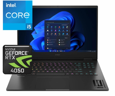 Ноутбук (2024) для геймінгу HP Omen 16 i5-13420H/ 16GB / 512GB/ RTX4050 / 16.1" 144Hz