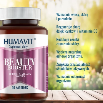 Suplement diety Humavit Beauty Booster 90 kapsułek (5903129301100)