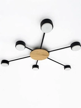 Люстра потолочная SVITANOK 6хGX53 черный LIGHT SET