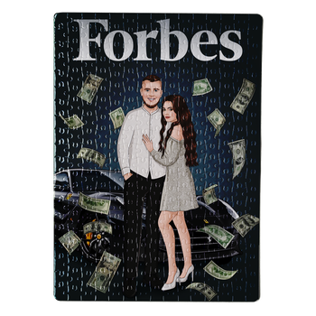 Пазл Ponty Shop з вашим фото "Forbes" А3, 300 елементів