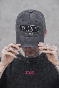 Чоловіча Кепка Бейсболка Without New York Gray 500695274