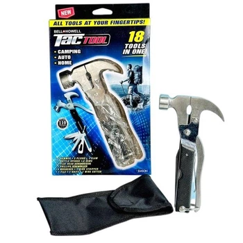 Мультитул с молотком Multi hammer 18 IN 1 DOS-11