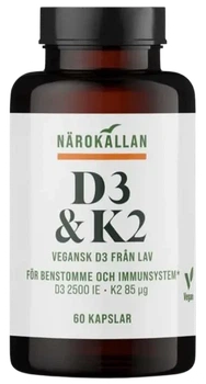 D3 & K2 Närokällan 60 капсул