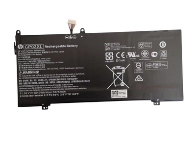 Аккумулятор для ноутбука HP Spectre X360 13-AE, TPN-Q199, 929066-421, 929072-855, CP03XL 5275mah 60.9Wh ORIGINAL