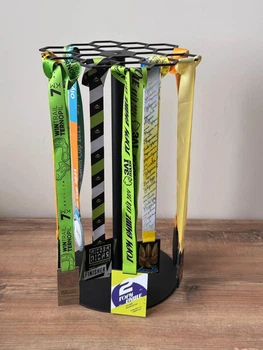 Настільна медальниця "E-Trophy" Сталева(чорна)