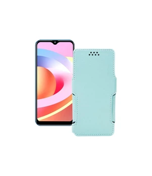 Чохол-книжка з екошкіри для телефону FiGi Note 1C Небесний