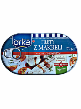 Філе макрелі в томатному соусі Orka 170г