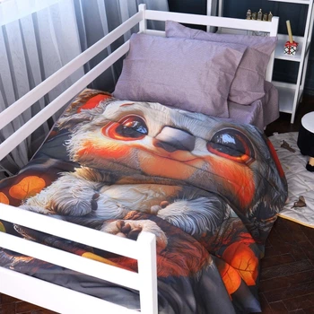 Пододеяльник детский MirSon Полуторный 143х210 см Ranforce Elite Kids Time 17-0712 Baby Koala (2200010453225)