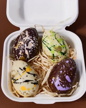 Набір великодніх шоколадних яєць EGGBOX Gregory Mill, 320 г GG-10-503