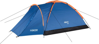 Намет Nils Camp Hiker кемпінговий NC6010 Blue (5907695504552)
