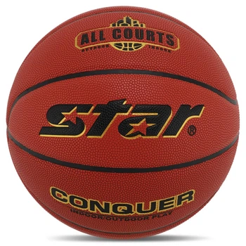Мяч баскетбольный Star Conquer All Courts 4817 для зала и улицы (Indoor/Outdoor) размер 7 Red