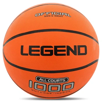 Мяч баскетбольный резиновый Legend All Courts 2710 для зала и улицы (Indoor/Outdoor) размер 7 Orange