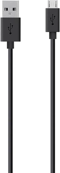 Кабель Belkin Mixit USB - MicroUSB (M/M) 3 м (F2CU012bt3M-BLK) Black