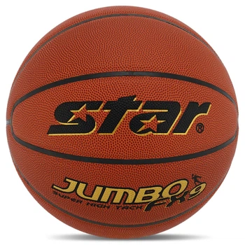 Баскетбольный мяч №7 STAR JUMBO FX9 Полиуретан для зала оранжевый BB427