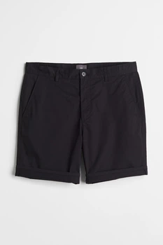 Шорты H&M 31 черный 8041054323