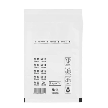 Конверт бандерольный белый ПакТоби 180*265 - №14
