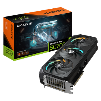 Відеокарта GIGABYTE GeForce RTX 5070 Ti GAMING OC 16G (GV-N507TGAMING OC-16GD)