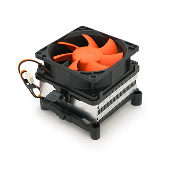 Кулер Процессорный pccooler q82 intel lga 775 115x amd socket 754 939 am2 am3 3 pin 1800 об мин