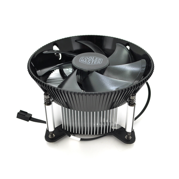 Кулер для процессора coolermaster i70 intel lga 1150 1151 1155 1156 вентилятор 120мм 3 pin 1800 об мин