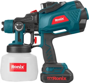 Краскопульт аккумуляторный Ronix 8604 20В (6970206845153)
