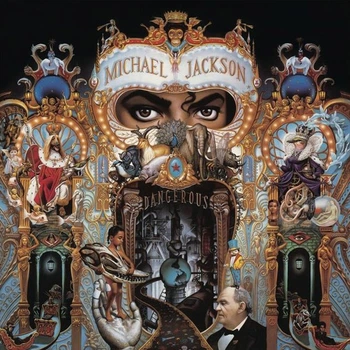 Виниловая пластинка Michael Jackson - Dangerous (2LP), Red & Black Swirl Vinyl