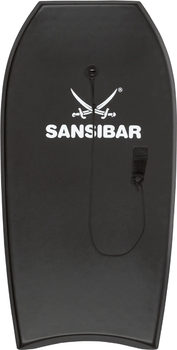 Бодіборд дошка для плавання Sansibar 100x49x5 см Чорна