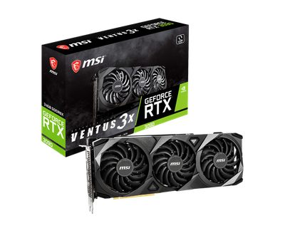 Відеокарта MSI GeForce RTX 3090 VENTUS 3X 24G OC