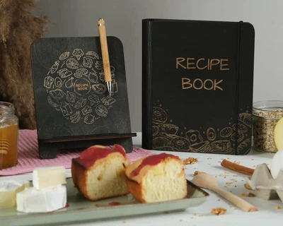 Книга для записів кулінарних рецептів "Recipe book" А5 22,5х17см (NB-106-2)