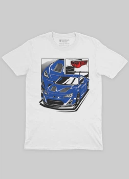 Чоловіча футболка MODNO з авто-мото принтом "BRZ / GT86 Turbo Beast" S Білий (TS001-013-2-037-F-WHI-M)