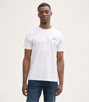 Футболка Tom Tailor Denim XL Білий 1043491-16453