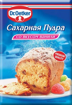 Цукрова пудра Dr.Oetker з ванильним смаком 80 г