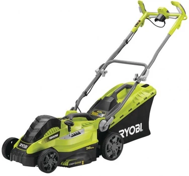 Газонокосилка Ryobi rlm15e36h, 1500Вт, 36см, 45л, 11.5кг, 20-70 мм, EasyEdge 5133002345
