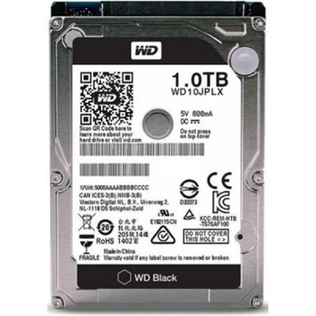 Жорсткий диск 1 TB WD Black (WD10JPLX)