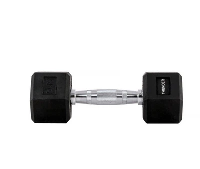 Гантель шестигранная Thunder 5 кг (HEXAGONAL-DUMBBELLS-5KG)