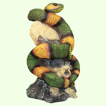 Копилка фигурка для денег Змея на дереве