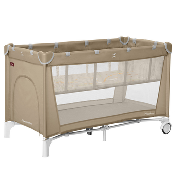 Манеж дитячий ігровий CARRELLO Piccolo+ CRL-18102 Sand Beige Бежевий