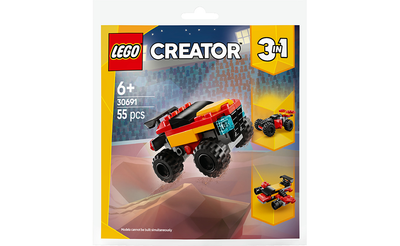 Конструктор LEGO Вантажівочка-монстр з відкидною крышею 55 деталей (30691)