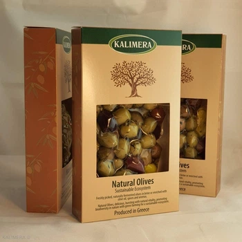 Kalimera Мікс оливок та перчиків у маринаді "Наполі", 250 г