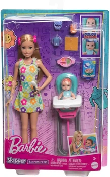Кукла Barbie Mattel Skipper Няня, кормящая малыша HTK35