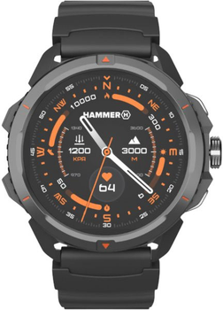 Смарт-часы Hammer Watch 2 Black-Orange (SMA002929)