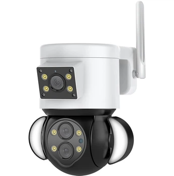 Поворотная уличная IP-камера Sectec ST-430-4K-10X White с 10х зумом и Wi-Fi