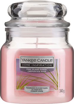 Świeca zapachowa Yankee Candle Różowy Wyspiarski Zachód Słońca 340 g (5038581038940)