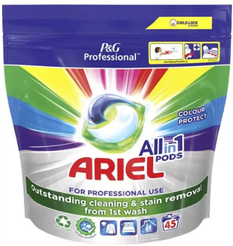 Kapsułki do prania kolorowego Ariel All in 1 Pods Colour Protect 45 szt (8006540970621)