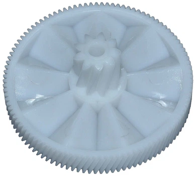 Шестерня VJ Parts для мясорубки большая Браун 67000898 D84мм/20,5мм/104 зуб право/9 зуб право h 35мм*12мм Dвн 7м