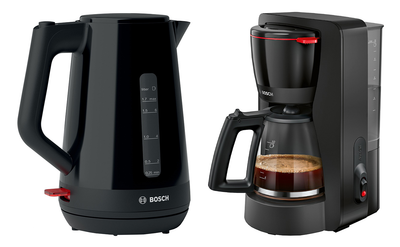 Електрочайник Bosch MyMoment TWK1M123 + Кавоварка крапельна Bosch TKA2M113 (комплект)