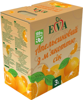 Сок Eva Апельсиновый с мякотью 3 л (4820285340013)