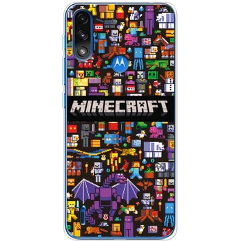 Силиконовый чехол BoxFace Motorola E7 Power Minecraft Mobbery (44739-up2539)